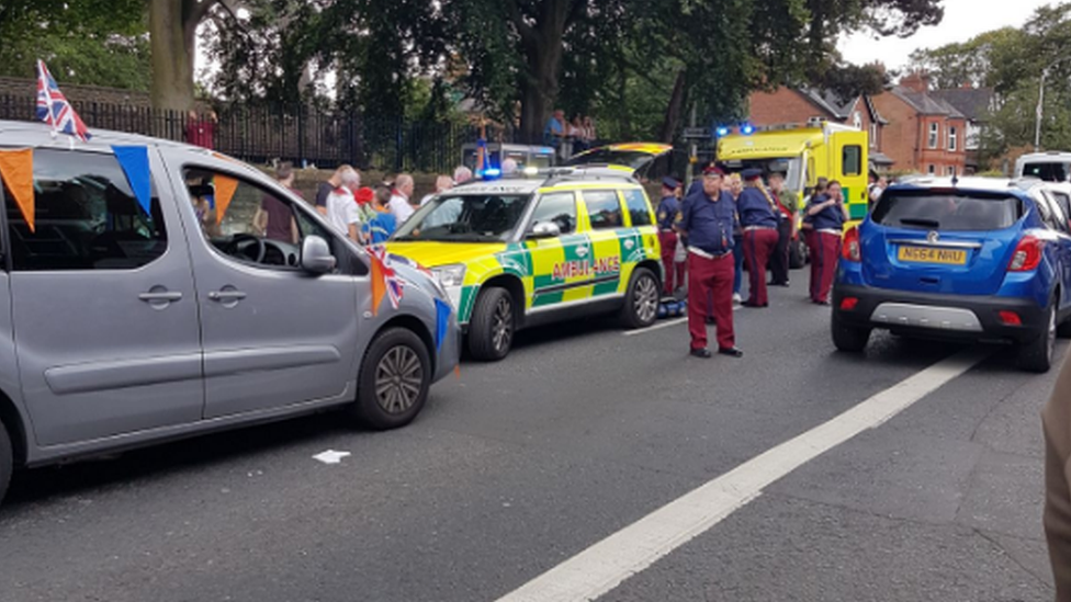 Women injured after being struck by car on the Lisburn Road