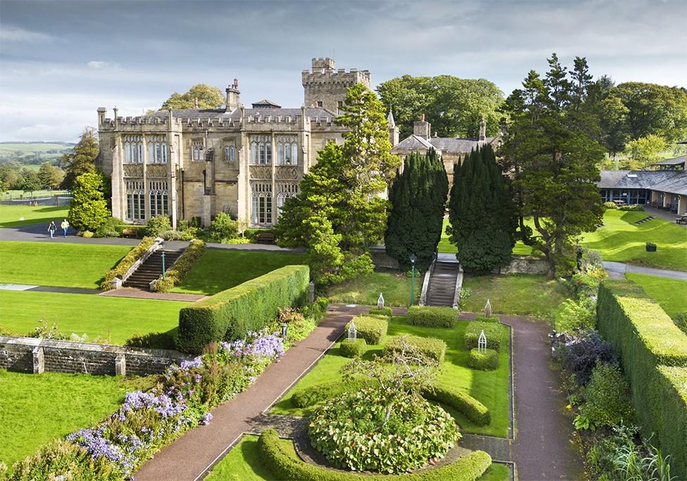 External view of Capernwray Hall and Garden, Carnforth