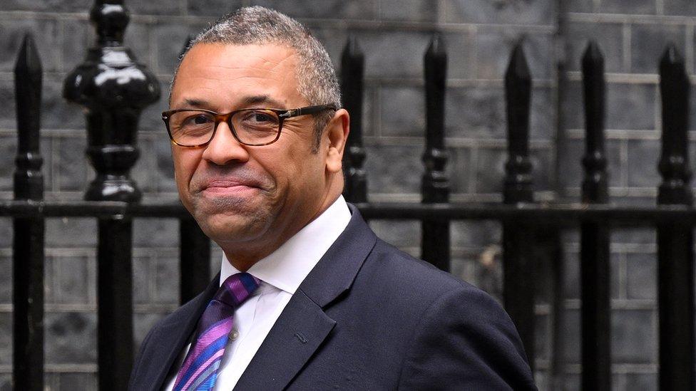 Foreign Secretary James Cleverly