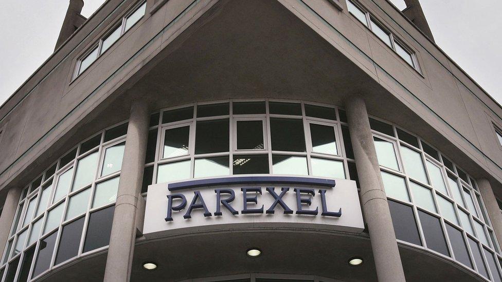 Paraxel's building in Uxbridge