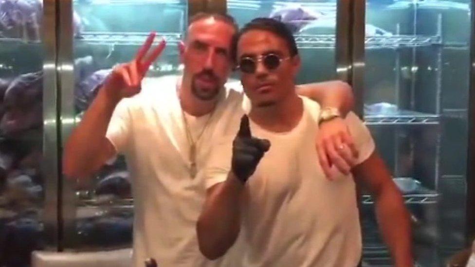 Ribery and Gokce