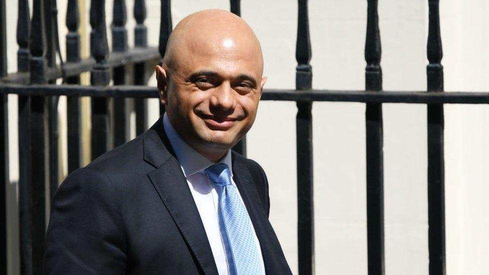 Chancellor Sajid Javid