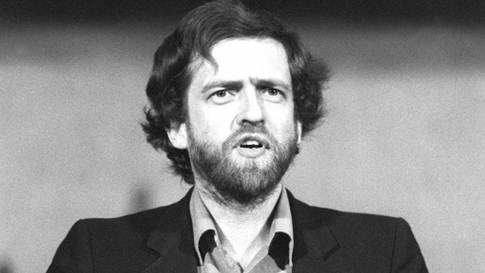 Jeremy Corbyn in 1984
