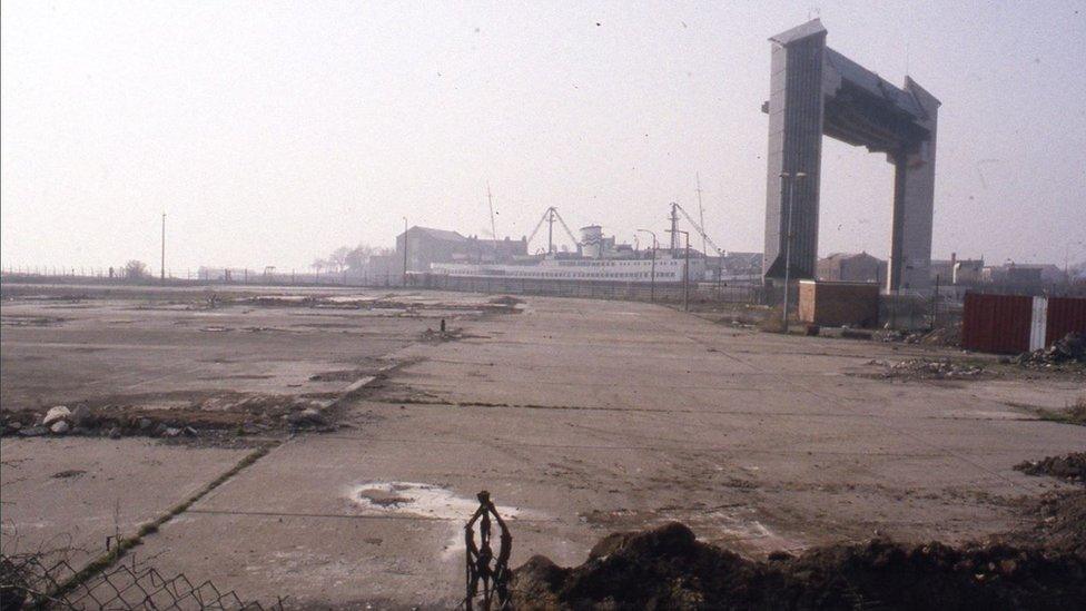 The site in 1997