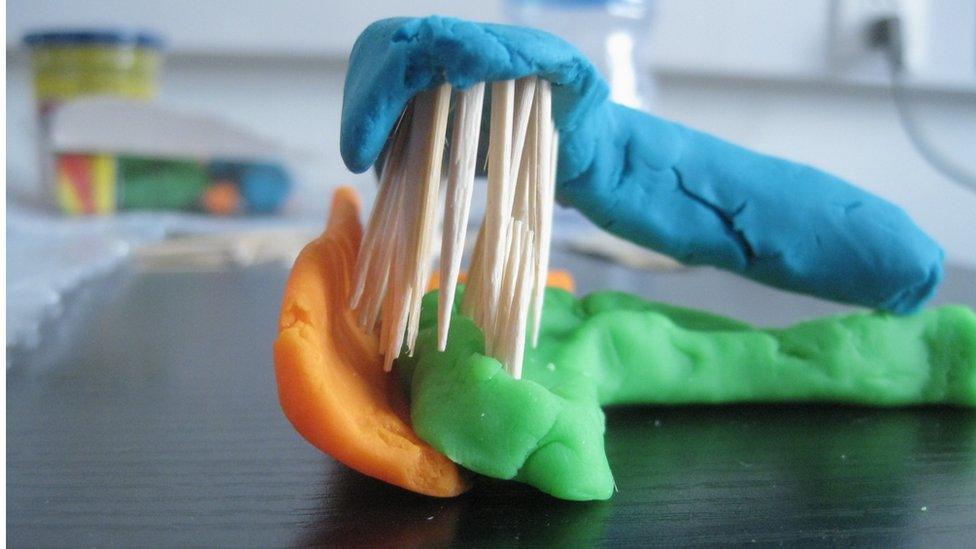 Scientists made models of its jaw to figure out how it worked