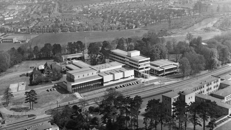 BBC Wales Broadcasting House 1960s