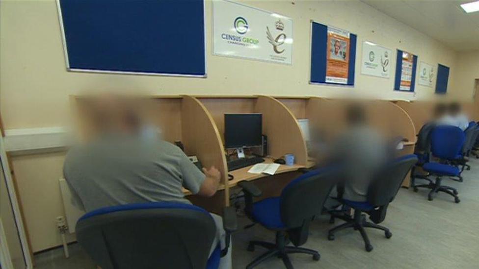 Call centre in Cardiff prison