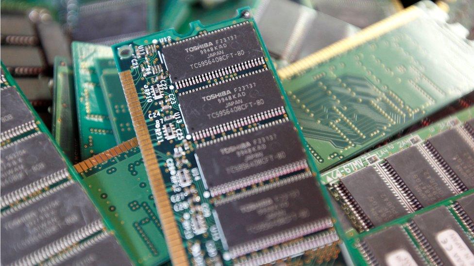 Toshiba chips