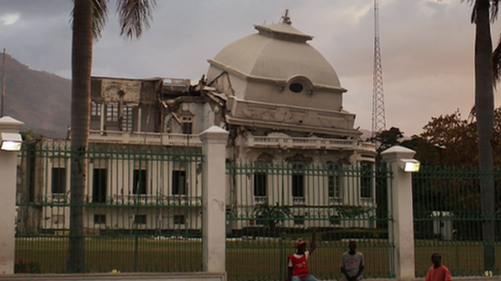 Destroyed National Palace in Port-au-Prince, Haiti. Photo: March 2012