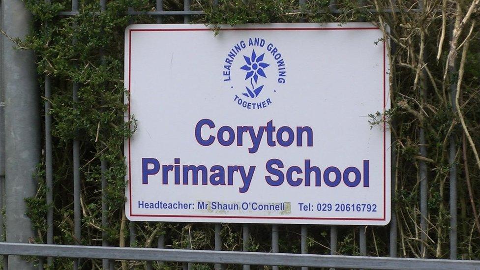 primary school sign