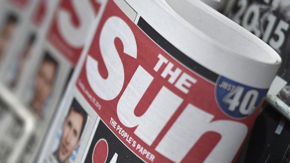 The Sun newspaper