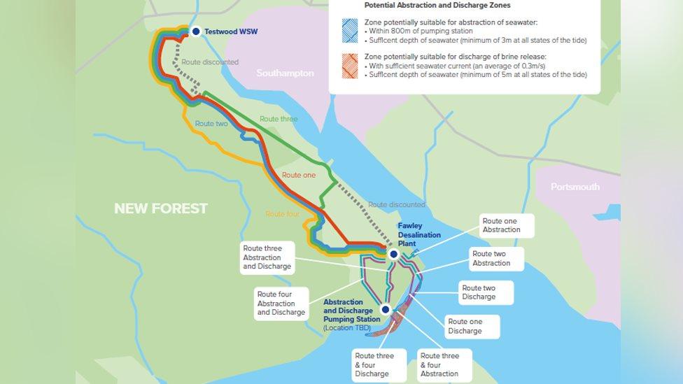 Southern Water proposal map