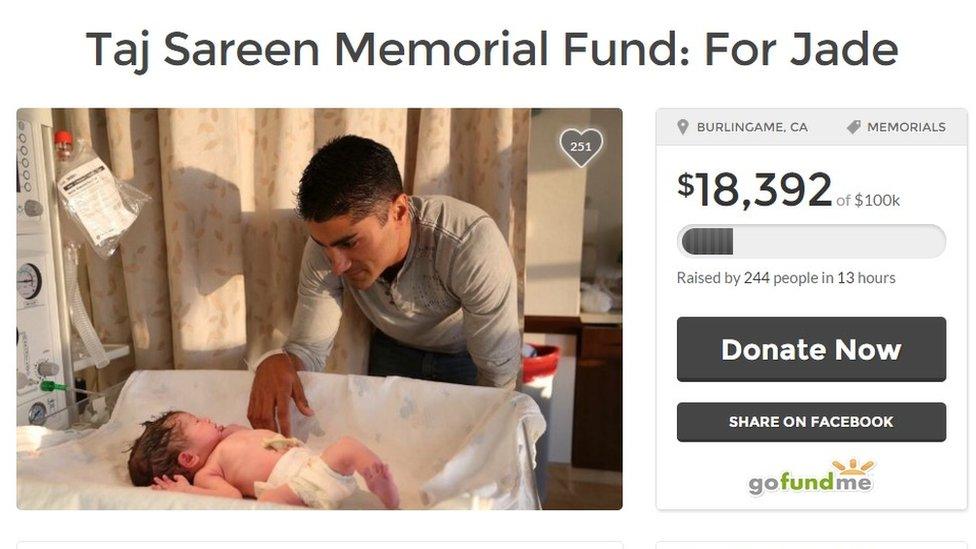 Taj Sareen Memorial Fund website