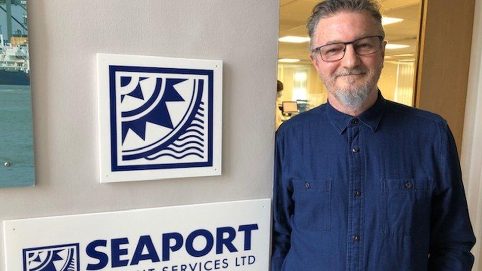 Steve Parks, director of Seaport Freight Services