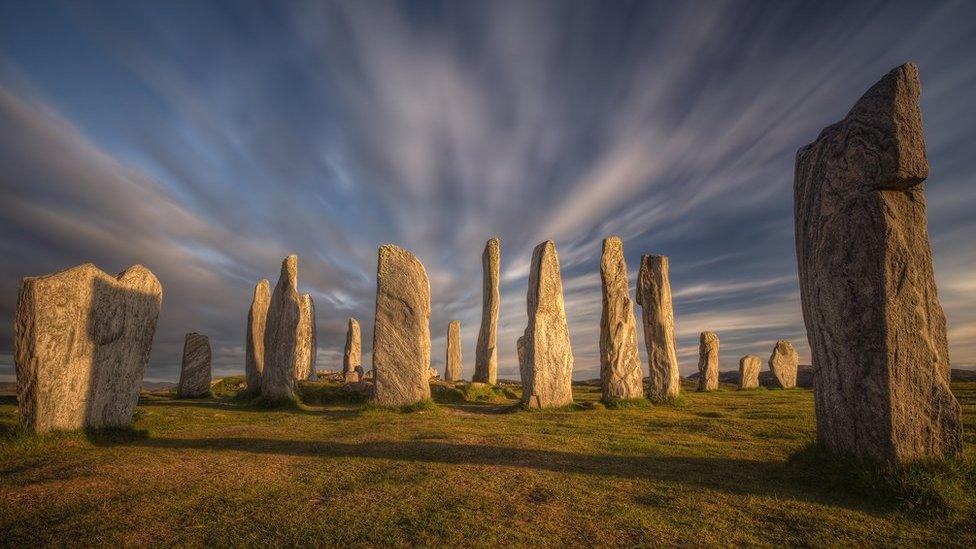 Callanish stones in Lewis