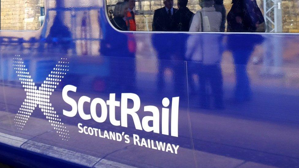 Scotrail train