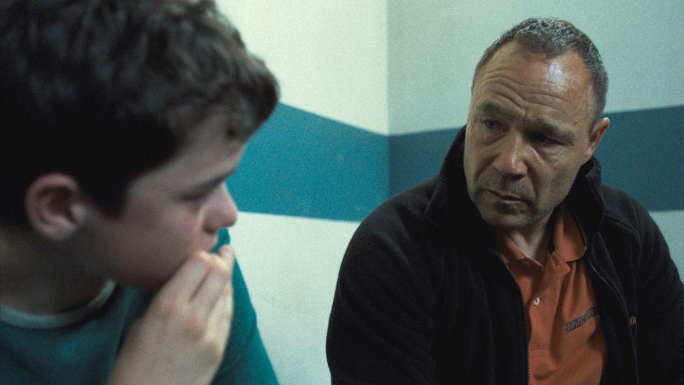 Owen Cooper and Stephen Graham in Adolescence