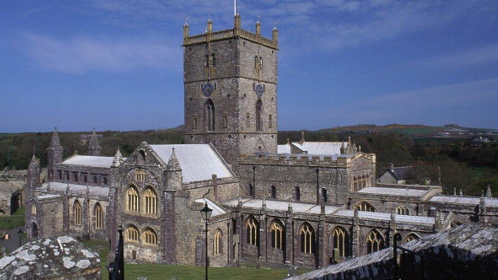 St Davids Cathedral, Pembrokeshire