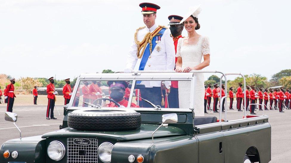 Prince William in Jamaica