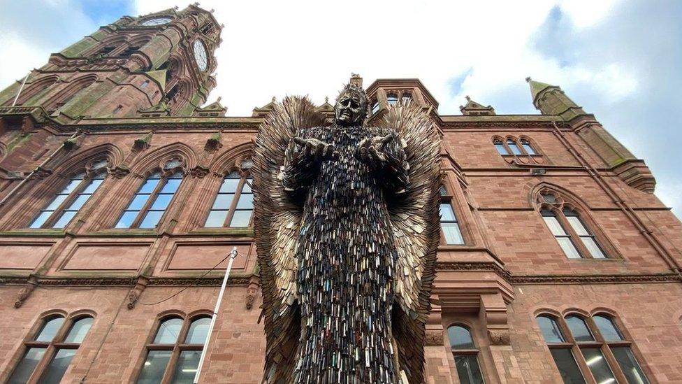 Knife Angel, Barrow