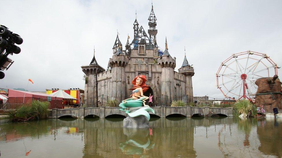 Dismaland at Weston-super-Mare