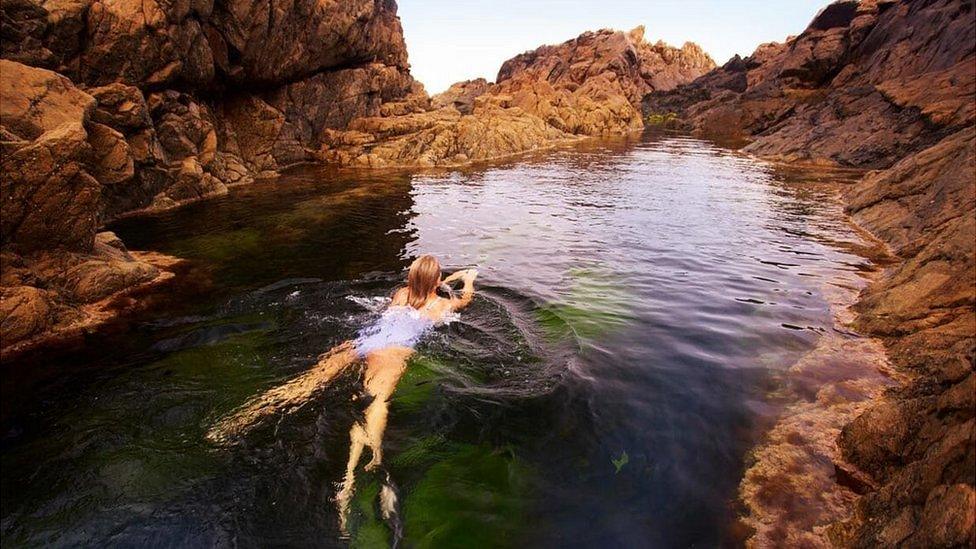 The Venus Pool at Lihou Island