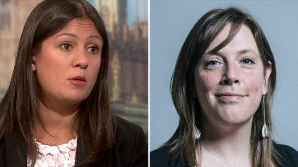 Lisa Nandy a Jess Phillips