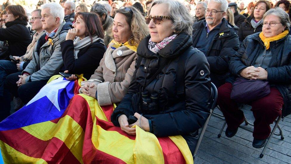 ERC campaign rally in Barcelona, 16 Dec 17