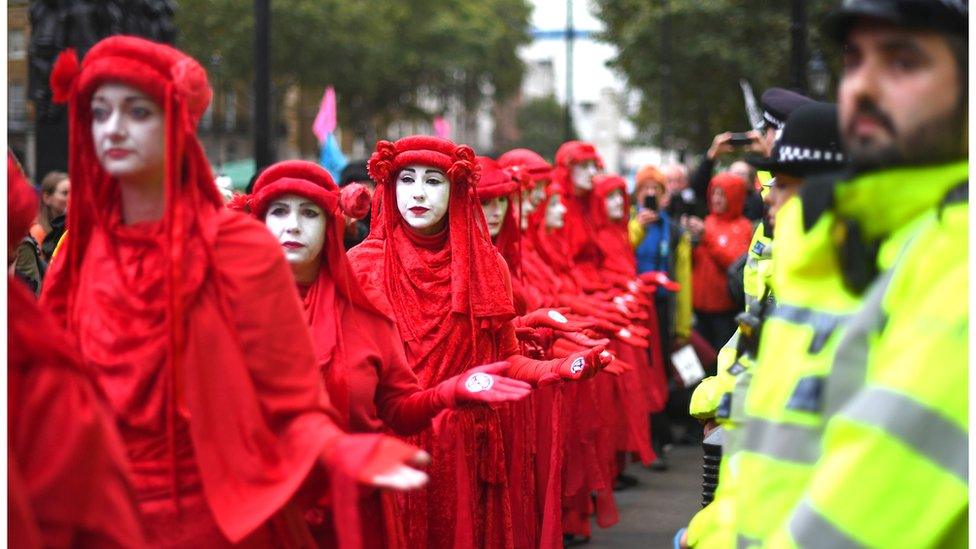 Extinction Rebellion activists