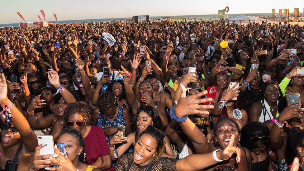 Afronation Festival crowd shot