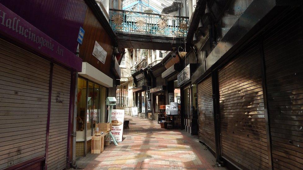 Newport's Market Arcade