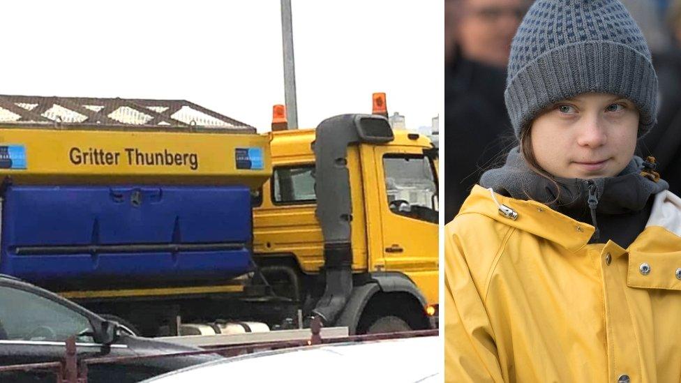 greta and a gritter