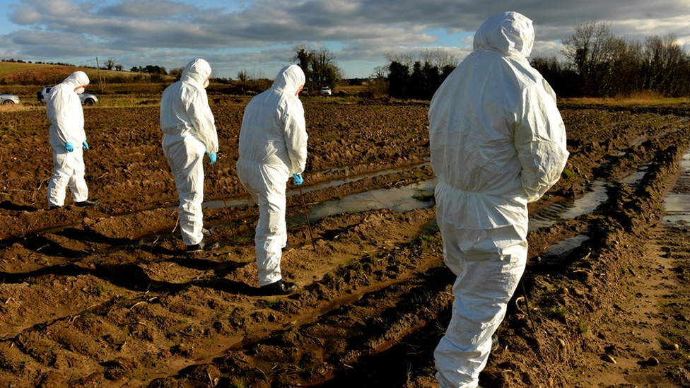 PSNI forensics officers