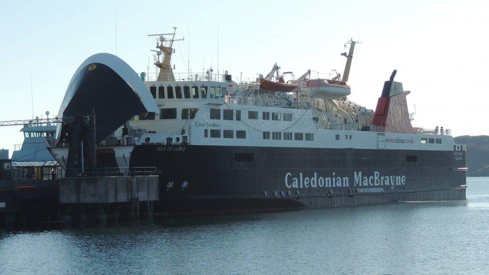 An MV Isle of Lewis