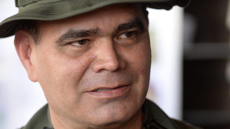 Venezuelan defence minister Vladimir Padrino