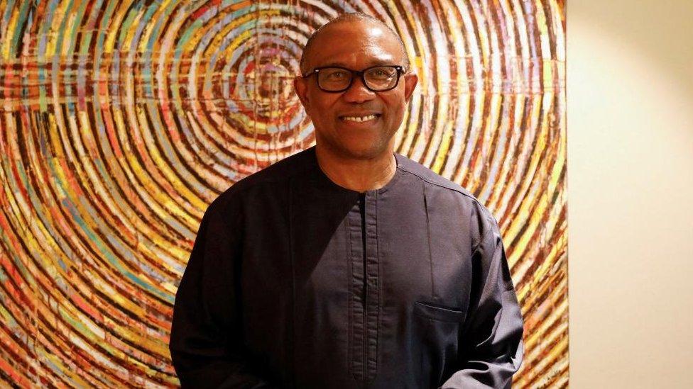 Peter Obi, Presidential candidate of the Labour Party, poses for a picture after an interview with Reuters at his residence in Lagos, Nigeria August 18, 2022.