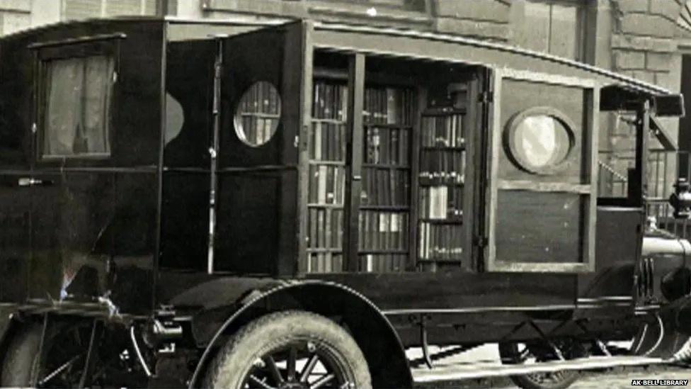 Old library van