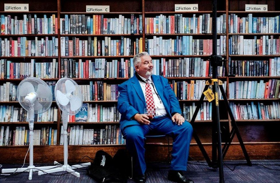 King Pleasure and the Biscuit Boys at West Bromwich library