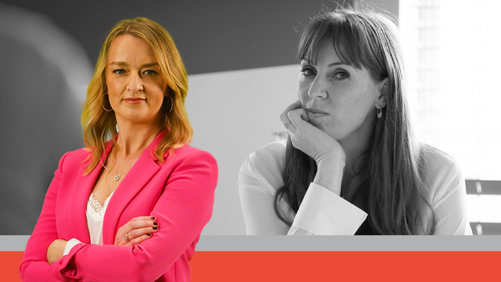 Laura Kuenssberg and Angela Rayner