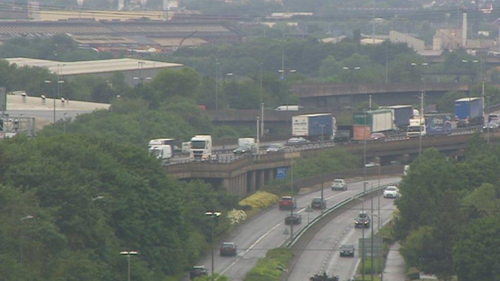 A view of Spaghetti Junction