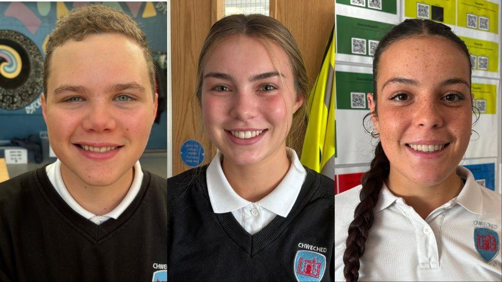 "Covid wedi helpu fi", medd Owen ond "effaith negyddol", medd Ffion a Megan