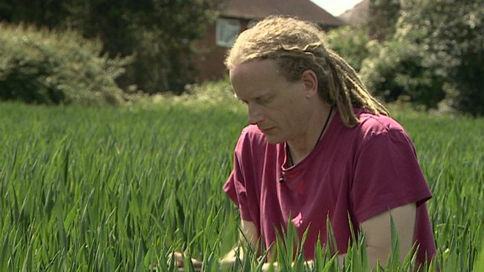 Researcher in a field