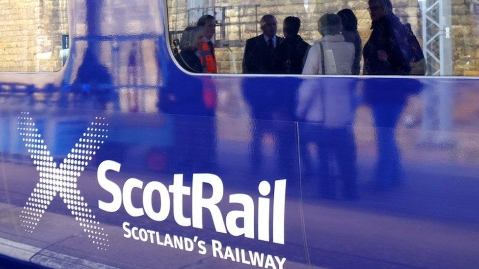 Scotrail train