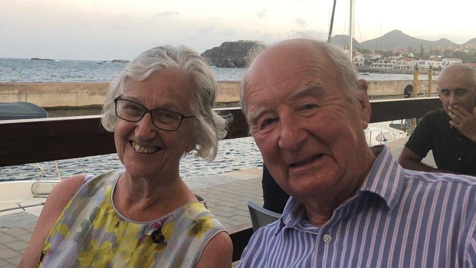 Anne, who has severe dementia, and her husband Ian