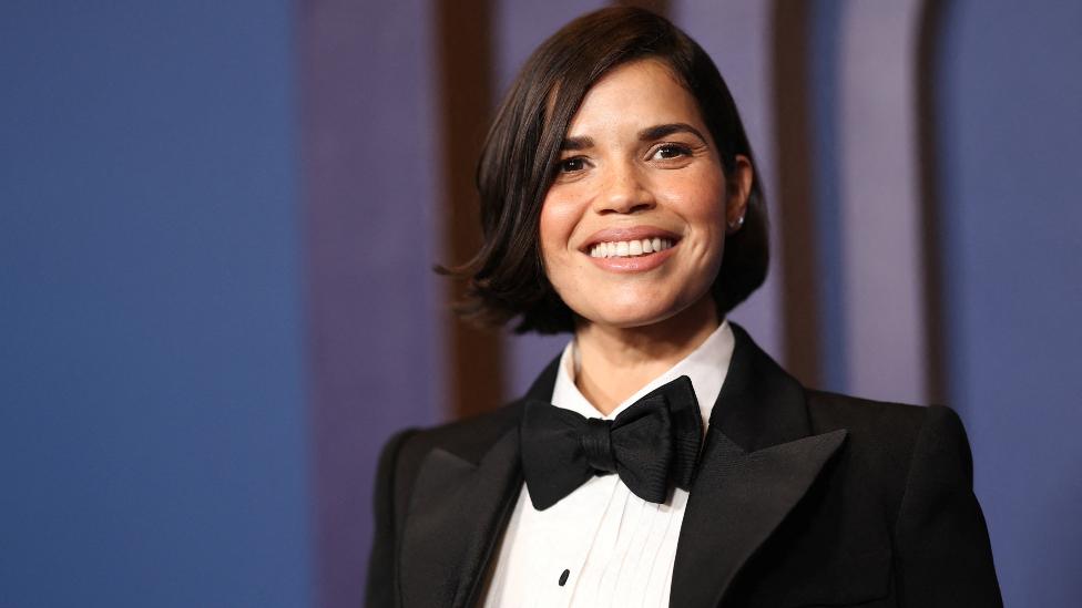 Actor America Ferrera attends the 14th Governors Awards in Los Angeles, California, U.S., January 9, 2024