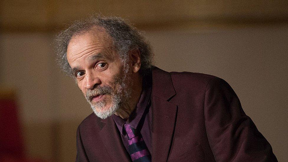 Playwright, poet, short story and children's writer John Agard