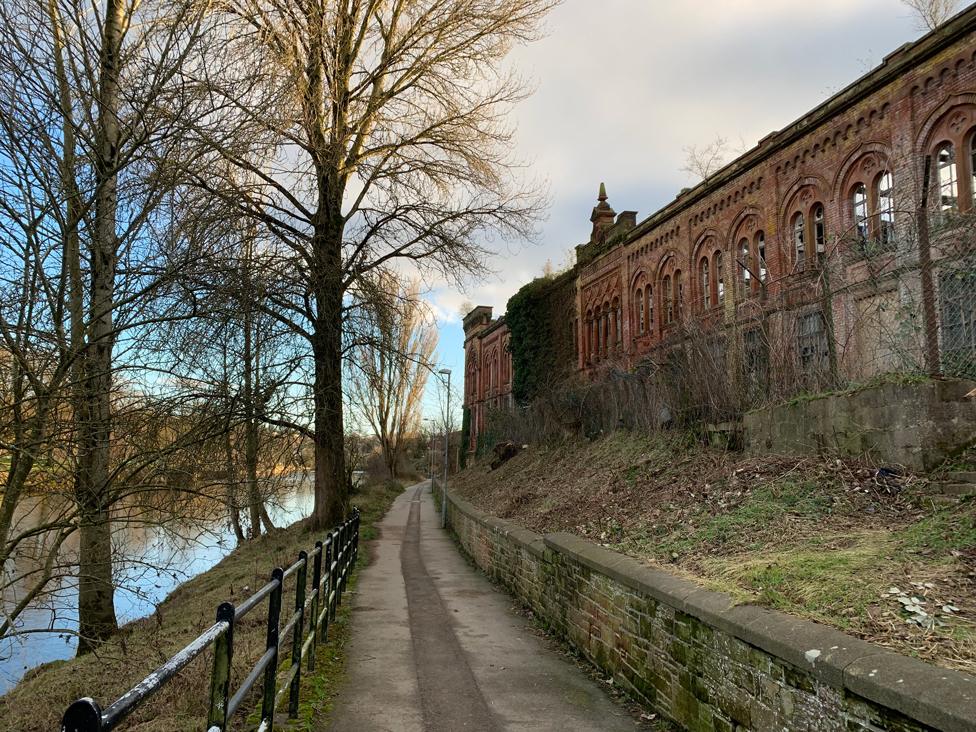 Riverside walk