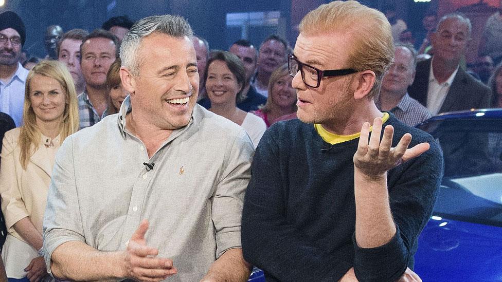 Matt LeBlanc and Chris Evans