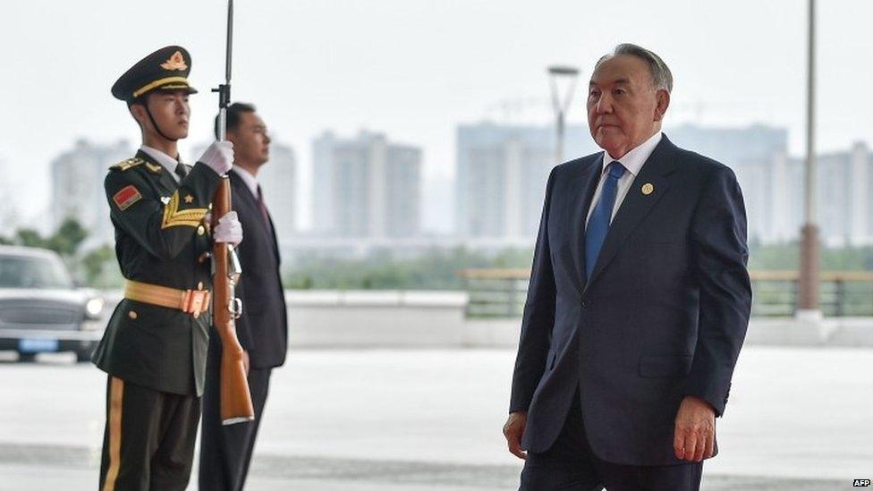 Tony Blair has been criticised for his links with Kazakh president Nursultan Nazarbayev,