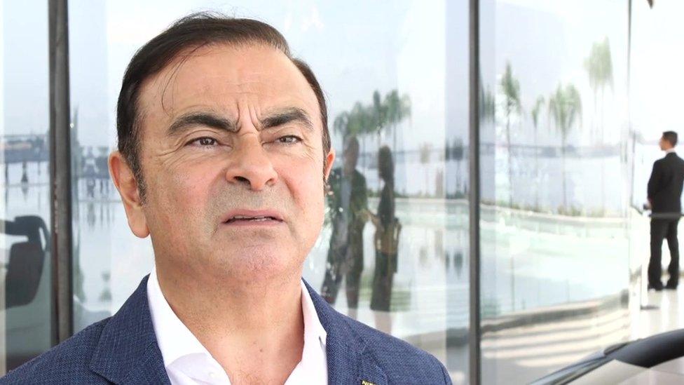 Carlos Ghosn, chief executive Nissan-Renault